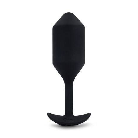 afbeelding B-Vibe Vibrerende Snug Plug 15 Cm Zwart