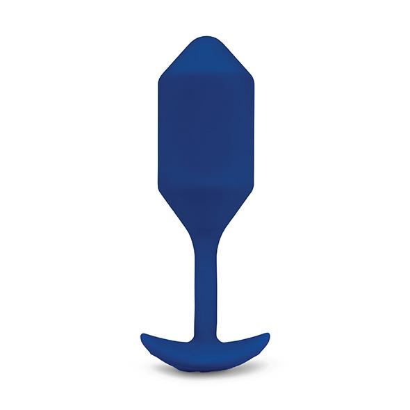 afbeelding B-Vibe Vibrerende Snug Butt Plug XL Blauw