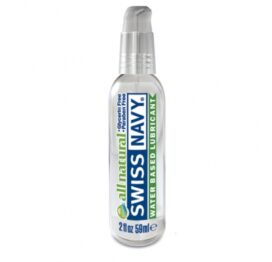 afbeelding swiss navy - all natural glijmiddel 60 ml