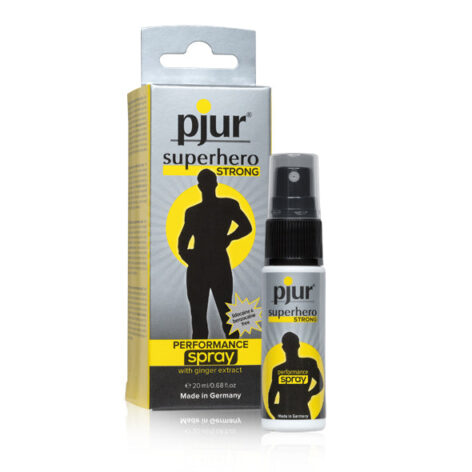 afbeelding Pjur Superhero Orgasme Vertrager Spray 20 ml