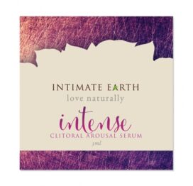 afbeelding intimate earth - clitoral arousal serum intense foil 3 ml