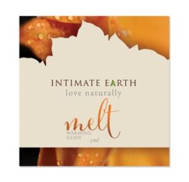 afbeelding intimate earth - melt verwarmend glijmiddel foil 3 ml