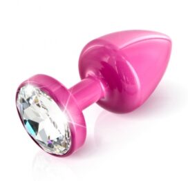 afbeelding diogol - anni butt plug rond roze 25 mm