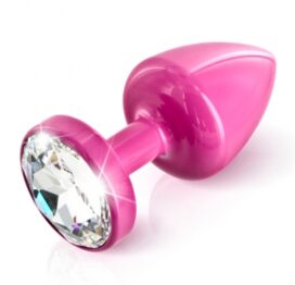 afbeelding diogol - anni butt plug rond roze 30 mm