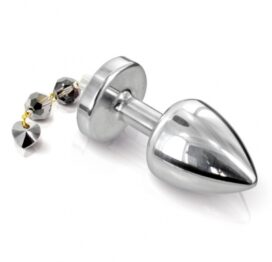 afbeelding diogol - anni butt plug torrent verzilverd 30 mm