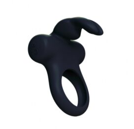 afbeelding ohhhbunny - frisky bunny vibrating ring zwart