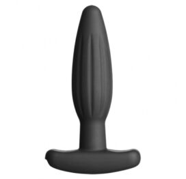 afbeelding electrastim - silicone noir rocker small butt plug