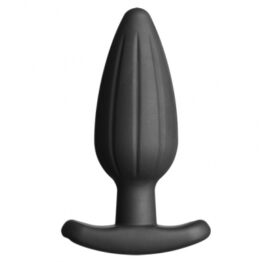 afbeelding electrastim - silicone noir rocker large butt plug