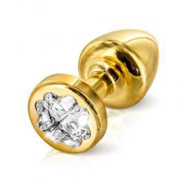 afbeelding diogol - anni r butt plug klaver goud 25 mm