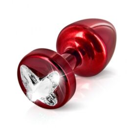 afbeelding diogol - anni r butt plug vlinder rood 25 mm