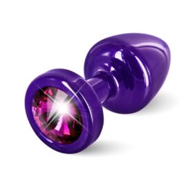 afbeelding diogol - anni butt plug rond paars / roze 25 mm