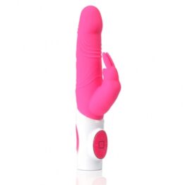 afbeelding maia toys - oplaadbare siliconen rabbit roze