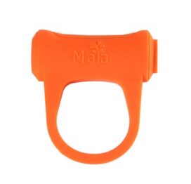 afbeelding maia toys - oplaadbare vibrerende ring oranje