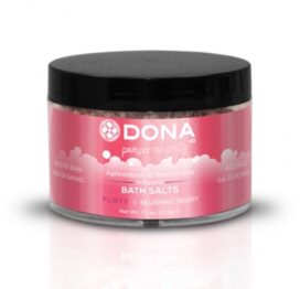 afbeelding dona - badzout blushing berry 225 ml