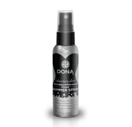 afbeelding dona - shimmer spray zilver 60 ml