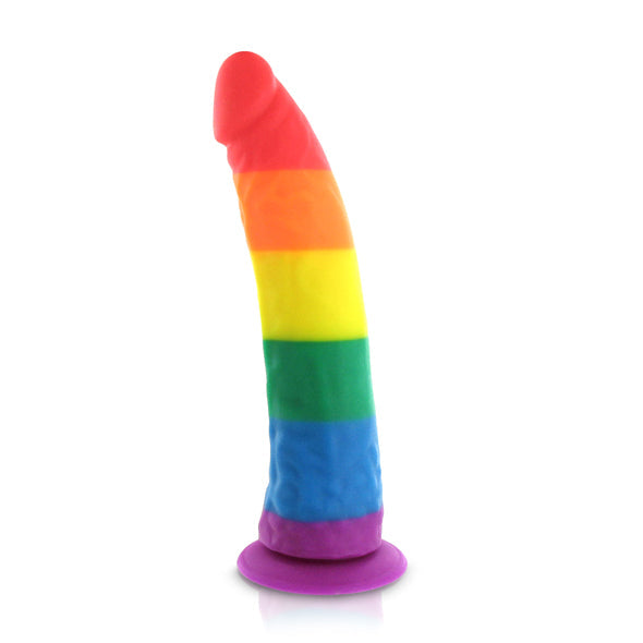 afbeelding Pride Silicone Rainbow Dildo 20 cm