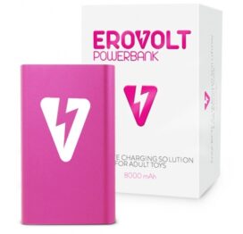 afbeelding erovolt powerbank - roze