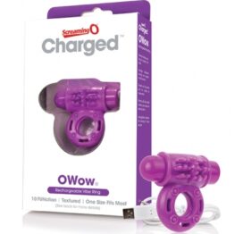 afbeelding the screaming o - charged owow vibe ring paars