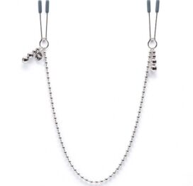 afbeelding fifty shades of grey - darker at my mercy beaded chain nipple clamps