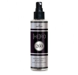 afbeelding sensuva - he(ro) 260 male pheromone body mist 125 ml