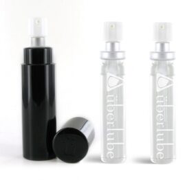 afbeelding uberlube - siliconen glijmiddel good-to-go zwart / refills