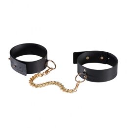 afbeelding bijoux indiscrets - maze ankle / knee cuffs zwart