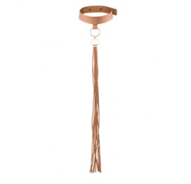 afbeelding bijoux indiscrets - maze tassel chocker bruin