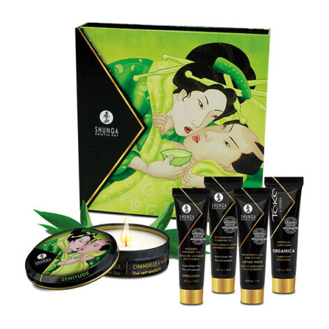 afbeelding Shunga Geisha Cadeauset Groene Thee