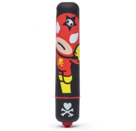 afbeelding tokidoki - mini bullet vibrator zwart raket man