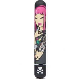 afbeelding tokidoki - classic vibrator zwart roze lippenstift vrouw