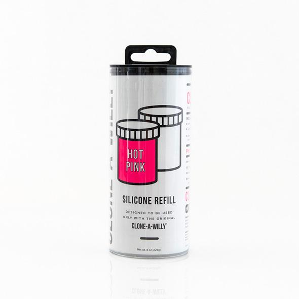 afbeelding Clone-A-Willy Refill Silicone Hot Pink