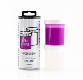 afbeelding Clone-A-Willy Refill Silicone Neon Purple