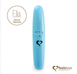 afbeelding FeelzToys Ella Lipstick Vibrator Blauw