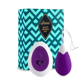 afbeelding FeelzToys Anna Vibrating Egg Remote Paars