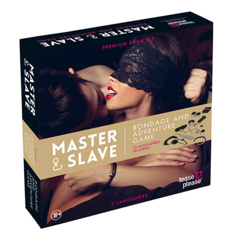 afbeelding Tease & Please Master & Slave Bondage Spel Beige NL/FR