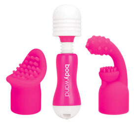 afbeelding Bodywand Oplaadbare Mini Wand Massager Met Opzetstuk