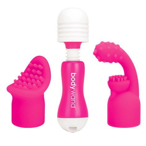 afbeelding Bodywand Oplaadbare Mini Wand Massager Met Opzetstuk