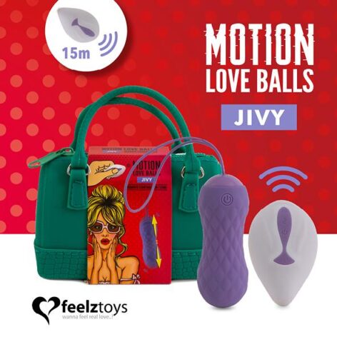 afbeelding Feelztoys Remote Controlled Motion Love Balls Jivy