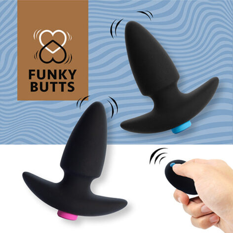 afbeelding Feelztoys FunkyButts Butt Plug Set Met Afstandsbediening