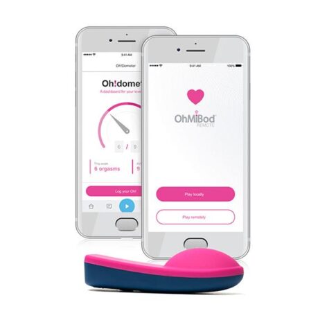 afbeelding OhMiBod BlueMotion Draagbare Panty Vibrator Met App