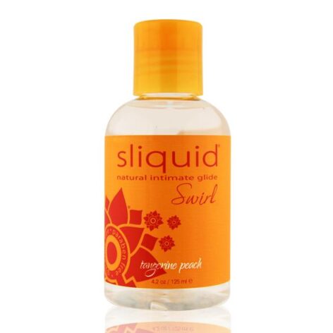 afbeelding Sliquid Naturals Swirl Glijmiddel Waterbasis Eetbaar Appel