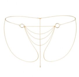 afbeelding bijoux indiscrets - magnifique bikini ketting goud