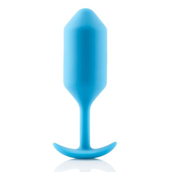 afbeelding B-Vibe Snug Butt Plug 3 Blauw