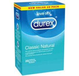 afbeelding Durex Classic Natural Condooms 20 stuks