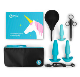 afbeelding B-Vibe Anaal Training & Educatie Set Zwart