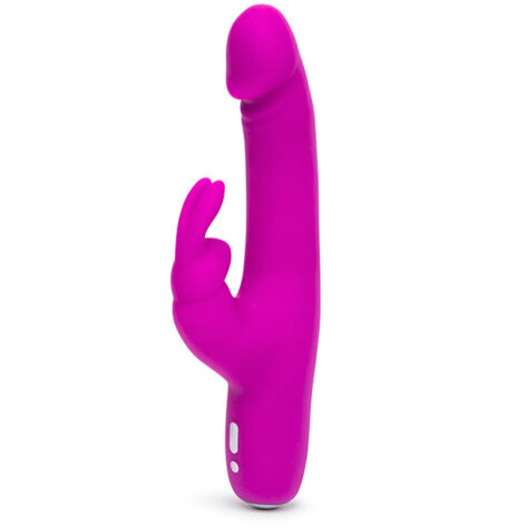 afbeelding Happy Rabbit Slimline Realistic Rabbit Vibrator Paars