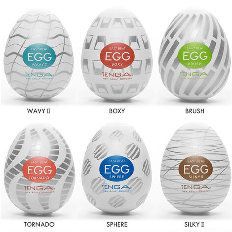 afbeelding Tenga Egg Style Mix 6 Stuks