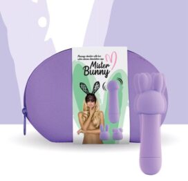 afbeelding FeelzToys Mister Bunny Mini Vibrator Paars