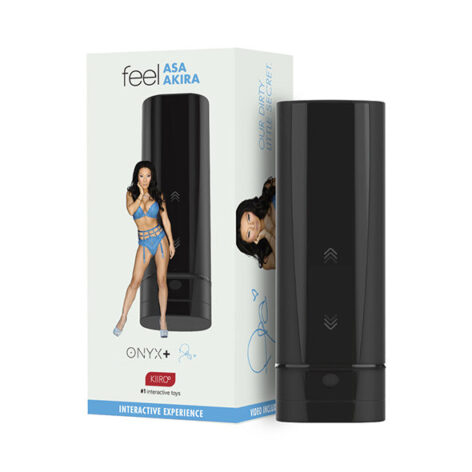 afbeelding Kiiroo Onyx+ Teledildonic Masturbator Asa Akira Experience