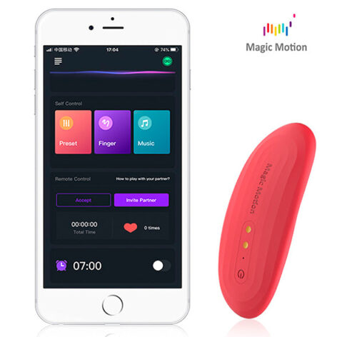 afbeelding Magic Motion Nyx Smart Vibrerend Slipje Met App